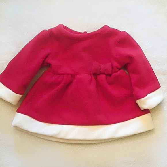 Carter's Other - 5/$25 Carter's Girls Xmas Santa Top